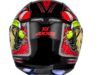 Axxis Eagle Sv Joker Matt Black Red Dahili Güneş Vizörlü  Fullface Tam Kapalı Motosiklet Kaskı 2022