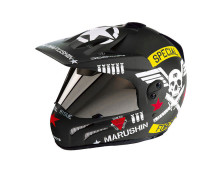Marushin X-Moto Squadron Cross Kaskı