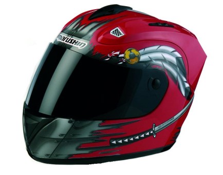 Marushin TNT 800Nx XEQTR Tam kapalı Fullface kask – Kırmızı