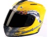 Marushin TNT 800Nx XEQTR Tam kapalı Fullface kask – Sarı Kanpanyalı