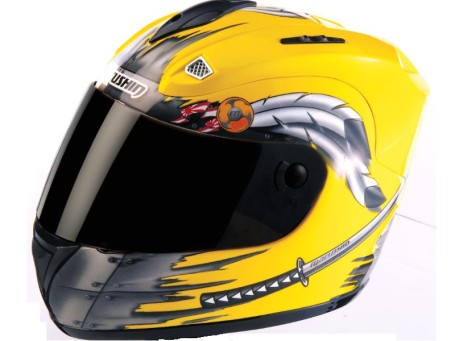 Marushin TNT 800Nx XEQTR Tam kapalı Fullface kask – Sarı Kanpanyalı